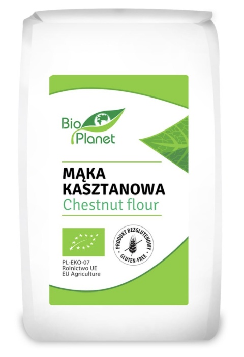 Bio Planet Mąka Kasztanowa Bezglutenowa BIO 400 g Bio Planet Mąka Kasztanowa Bezglutenowa BIO 400 g