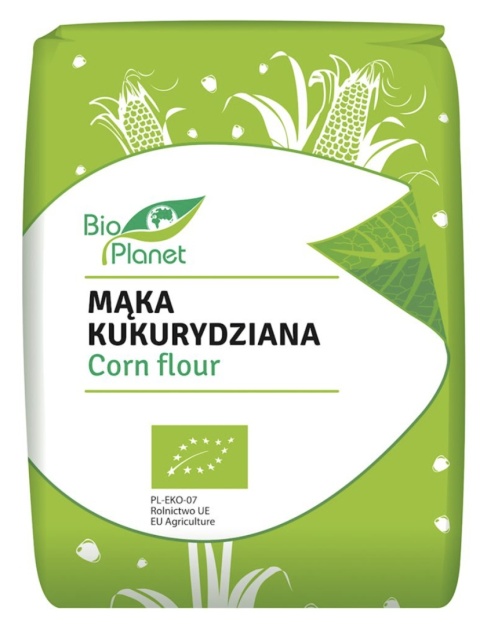 Bio Planet Mąka Kukurydziana BIO 1 kg Bio Planet Mąka Kukurydziana BIO 1 kg