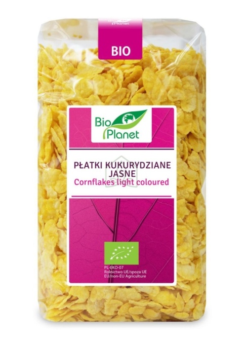Bio Planet Płatki Kukurydziane Jasne BIO 250 g Bio Planet Płatki Kukurydziane Jasne BIO 250 g