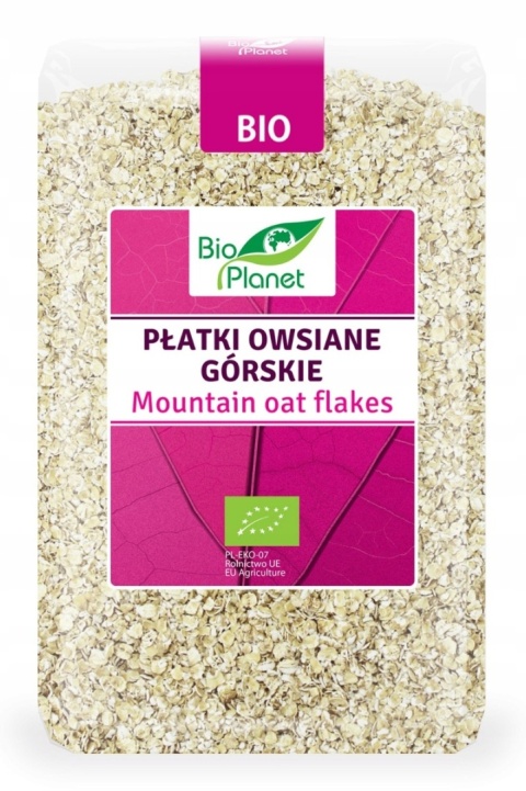 Bio Planet Płatki Owsiane BIO 1 kg Bio Planet Płatki Owsiane BIO 1 kg