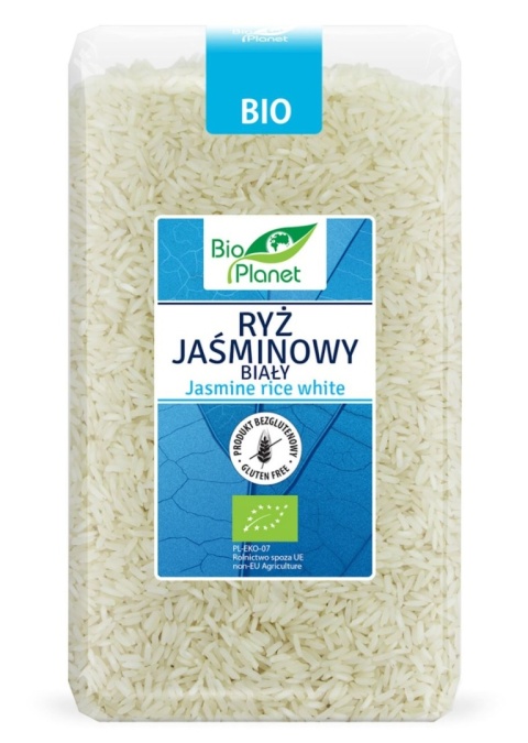 Bio Planet Ryż Jaśminowy Biały Bezglutenowy BIO 1 kg Bio Planet Ryż Jaśminowy Biały Bezglutenowy BIO 1 kg