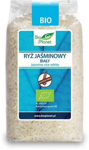 Bio Planet Ryż Jaśminowy Biały Bezglutenowy BIO 500 g Bio Planet Ryż Jaśminowy Biały Bezglutenowy BIO 500 g