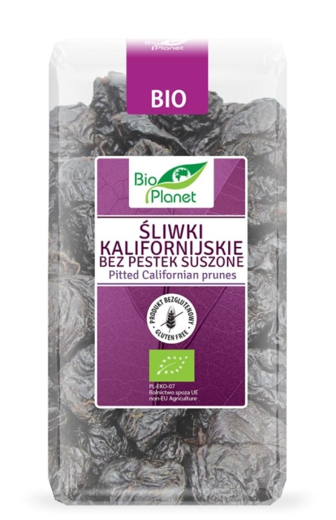 Bio Planet Śliwki Kalifornijskie Suszone Bezglutenowe BIO 400 g Bio Planet Śliwki Kalifornijskie Suszone Bezglutenowe BIO 400 g