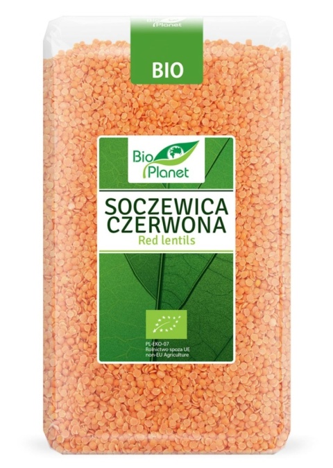 Bio Planet Soczewica Czerwona BIO 1 kg Bio Planet Soczewica Czerwona BIO 1 kg