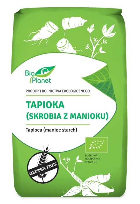 Bio Planet Tapioka (Skrobia Z Manioku) Bezglutenowa BIO 400 g Bio Planet Tapioka (Skrobia Z Manioku) Bezglutenowa BIO 400 g