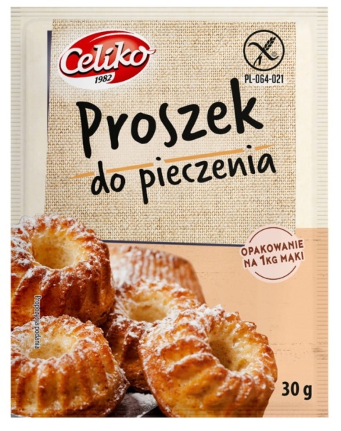 Celiko Proszek Do Pieczenia Bezglutenowy 30 g Celiko Proszek Do Pieczenia Bezglutenowy 30 g