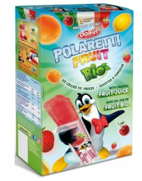 Dolfin Lody Wodne Do Zamrożenia BIO (10x40 ml) 400 ml Dolfin Lody Wodne Do Zamrożenia BIO (10x40 ml) 400 ml