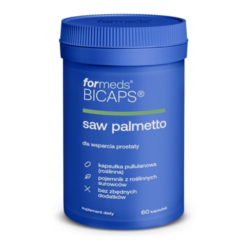 ForMeds Bicaps Saw Palmetto 60 kapsułek ForMeds Bicaps Saw Palmetto 60 kapsułek
