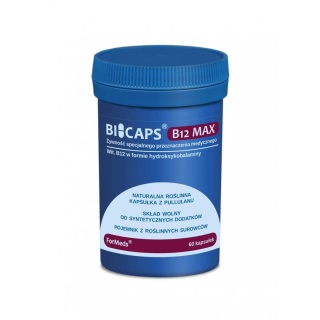 ForMeds Bicaps Witamina B12 MAX 1000 µg 60 kapsułek