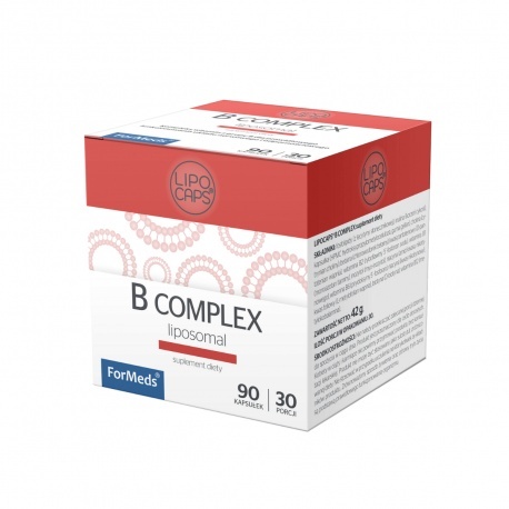 ForMeds Lipocaps B Complex 90 kapsułek ForMeds Lipocaps B Complex 90 kapsułek