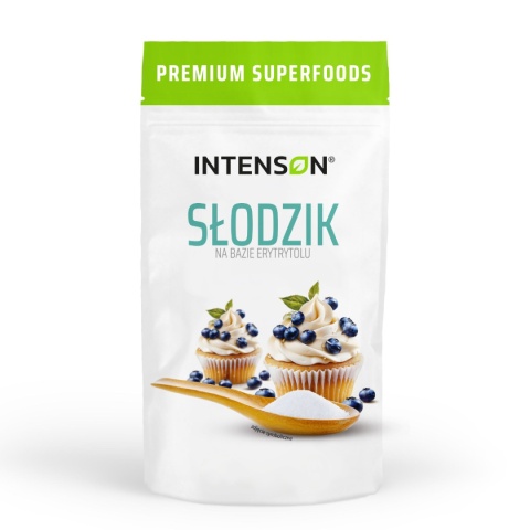 Intenson Słodzik na bazie erytrytolu 250g Intenson Słodzik na bazie erytrytolu 250g