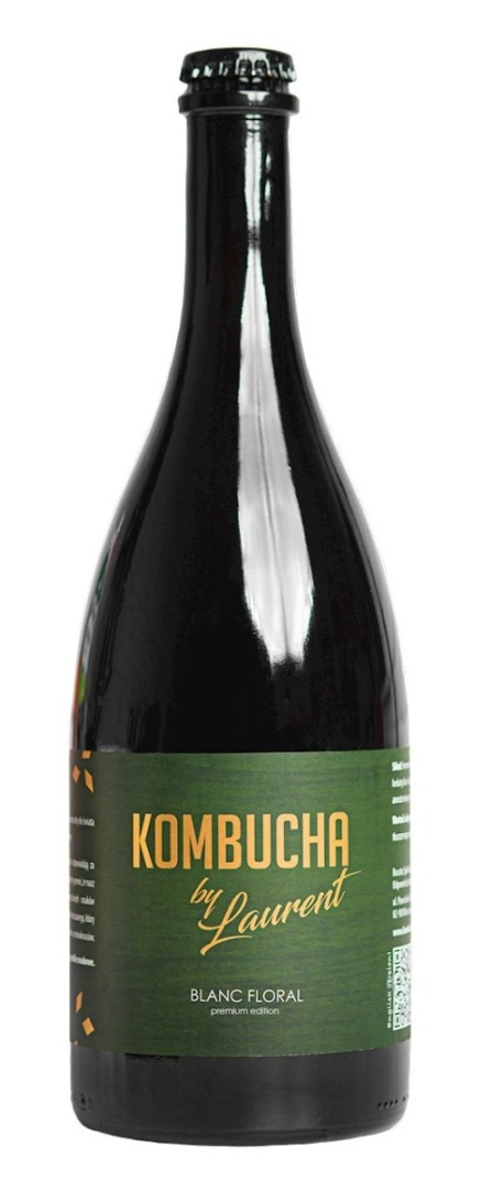 Kombucha By Laurent Kombucha Fermentowana Na Buku O Smaku Kwiatów Czarnego Bzu BIO 750 ml Kombucha By Laurent Kombucha Fermentowana Na Buku O Smaku Kwiatów Czarnego Bzu BIO 750 ml
