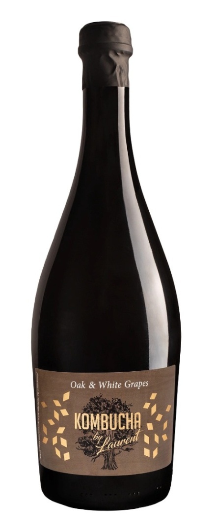 Kombucha By Laurent Kombucha Szampańska Na Płatkach Dębu O Smaku Białych Winogron BIO 750 ml Kombucha By Laurent Kombucha Szampańska Na Płatkach Dębu O Smaku Białych Winogron BIO 750 ml