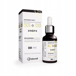 Laborell Witamina D3 + K2 30 ml w kroplach
