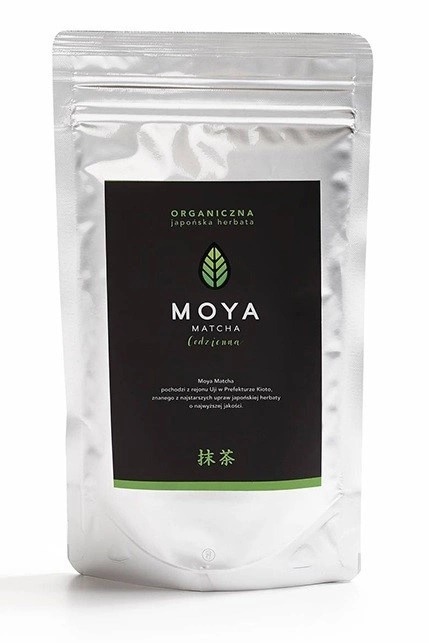 Moya Matcha Herbata Zielona Matcha Codzienna Japońska BIO 100 g Moya Matcha Herbata Zielona Matcha Codzienna Japońska BIO 100 g