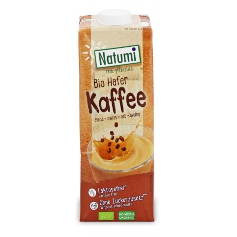 Natumi Napój Owsiano-Kawowy Bez Dodatku Cukrów BIO 1 L Natumi Napój Owsiano-Kawowy Bez Dodatku Cukrów BIO 1 L