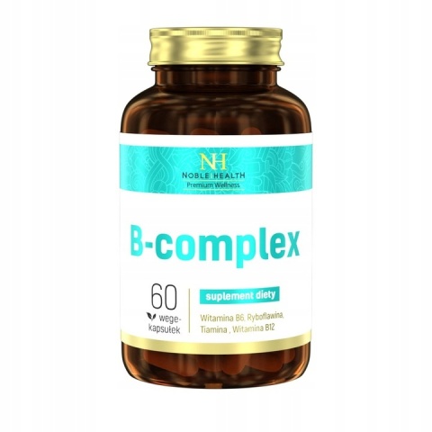 Noble Health B-complex 60 kapsułek Noble Health B-complex 60 kapsułek