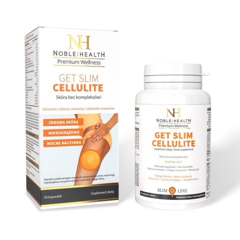 Noble Health Get Slim Cellulite 30 kapsułek Noble Health Get Slim Cellulite 30 kapsułek