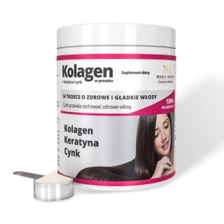 Noble Health kolagen + keratyna + cynk 100 g