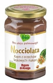 Nocciolata Krem Orzechy Laskowe I Kakao Bezglutenowy BIO 250 g Nocciolata Krem Orzechy Laskowe I Kakao Bezglutenowy BIO 250 g