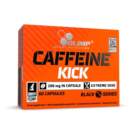 Olimp Caffeine Kick 200 mg 60 kapsułek Olimp Caffeine Kick 200 mg 60 kapsułek