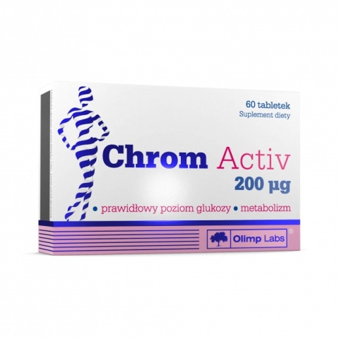 Olimp Chrom Activ 200 µg 60 tabletek Olimp Chrom Activ 200 µg 60 tabletek