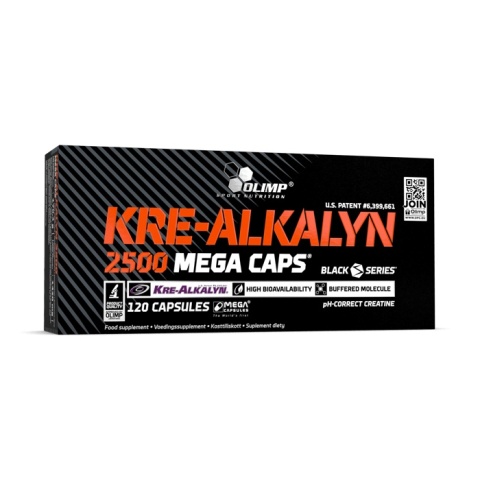 Olimp Kre-Alkalyn 1500 1250 mg Mega Caps 120 kapsułek Olimp Kre-Alkalyn 1500 1250 mg Mega Caps 120 kapsułek