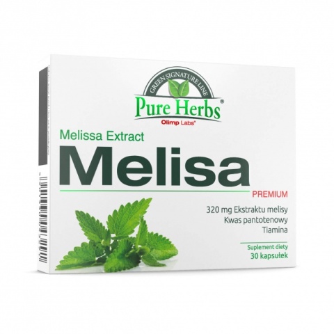 Olimp Melisa Premium 30 kapsułek Olimp Melisa Premium 30 kapsułek