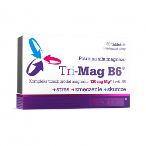 Olimp TRI - Mag B6 30 tabletek Olimp TRI - Mag B6 30 tabletek
