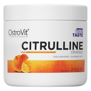 OstroVit Cytrulina jabłczan w proszku 210 g o smaku pomarańczowym