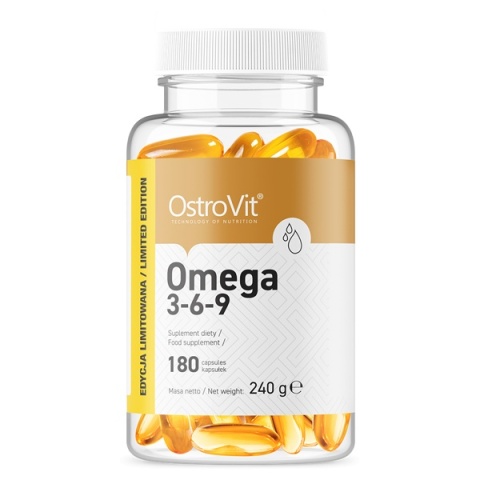 OstroVit Omega 3-6-9 180 kapsułek OstroVit Omega 3-6-9 180 kapsułek