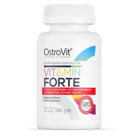OstroVit Vit & Min FORTE 120 tabletek OstroVit Vit & Min FORTE 120 tabletek