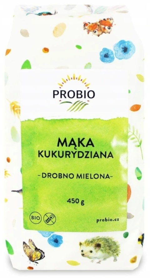 Probio Mąka Kukurydziana Bezglutenowa BIO 450 g Probio Mąka Kukurydziana Bezglutenowa BIO 450 g