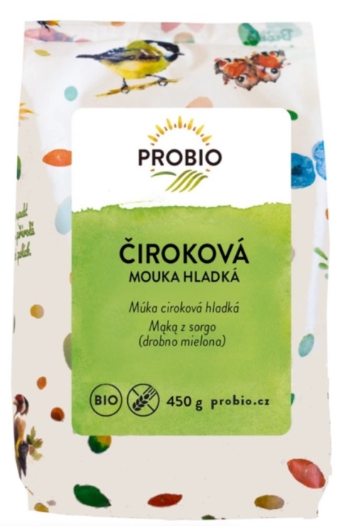 Probio Mąka Z Sorgo Bezglutenowa BIO 450 g Probio Mąka Z Sorgo Bezglutenowa BIO 450 g