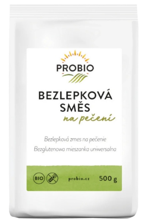 Probio Mieszanka Do Wypieku Uniwersalna Bezglutenowa BIO 500 g Probio Mieszanka Do Wypieku Uniwersalna Bezglutenowa BIO 500 g