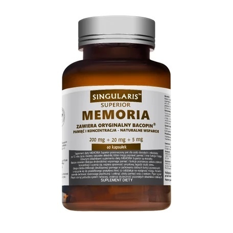 Singularis Memoria - pamięć i koncentracja 60 kapsułek Singularis Memoria - pamięć i koncentracja 60 kapsułek
