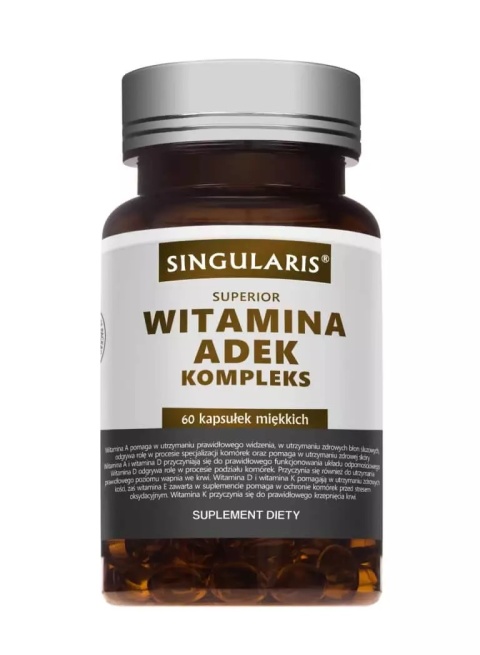 Singularis Witamina ADEK Kompleks 60 kapsułek Singularis Witamina ADEK Kompleks 60 kapsułek
