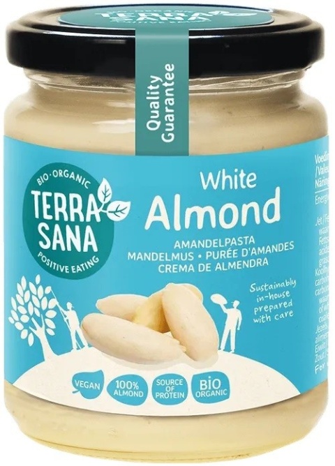 Terrasana Krem Z Migdałów Blanszowanych BIO 250 g Terrasana Krem Z Migdałów Blanszowanych BIO 250 g