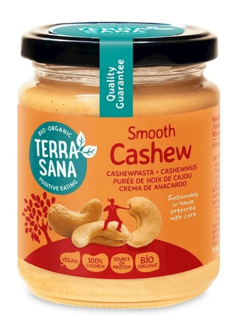 Terrasana Krem Z Prażonych Orzechów Nerkowca BIO 250 g Terrasana Krem Z Prażonych Orzechów Nerkowca BIO 250 g