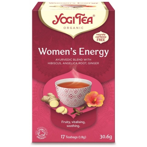 Yogi Tea Herbatka Dla Kobiet Energia BIO (17 x 1,8 g) 30,6 g Yogi Tea Herbatka Dla Kobiet Energia BIO (17 x 1,8 g) 30,6 g