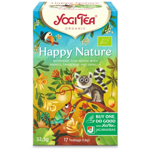 Yogi Tea Herbatka Happy Nature BIO (17 x 1,9 g) 32,3 g Yogi Tea Herbatka Happy Nature BIO (17 x 1,9 g) 32,3 g