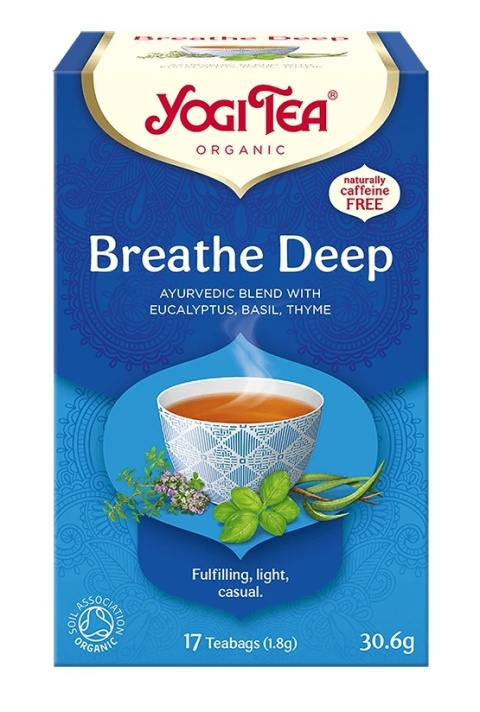Yogi Tea Herbatka głęboki Oddech BIO (17 x 1,8 g) 30,6 g Yogi Tea Herbatka głęboki Oddech BIO (17 x 1,8 g) 30,6 g