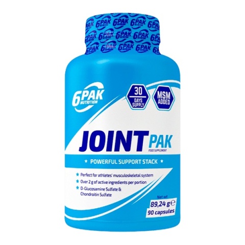 6PAK Joint Pak (glukozamina, chondroityna, MSM) 90 kapsułek 6PAK Joint Pak (glukozamina, chondroityna, MSM) 90 kapsułek