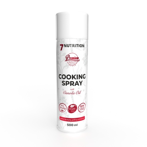 7Nutrition Cooking Spray olej rzepakowy 500ml 7Nutrition Cooking Spray olej rzepakowy 500ml
