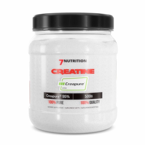 7Nutrition Creatine CreapureⓇ monohydrat kreatyny 500g 7Nutrition Creatine CreapureⓇ monohydrat kreatyny 500g