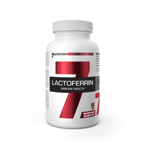 7Nutrition Lactoferrin 90% 100mg 60 kapsułek 7Nutrition Lactoferrin 90% 100mg 60 kapsułek