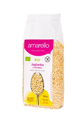 Amarello BIO Jaglanka z miodem 150g