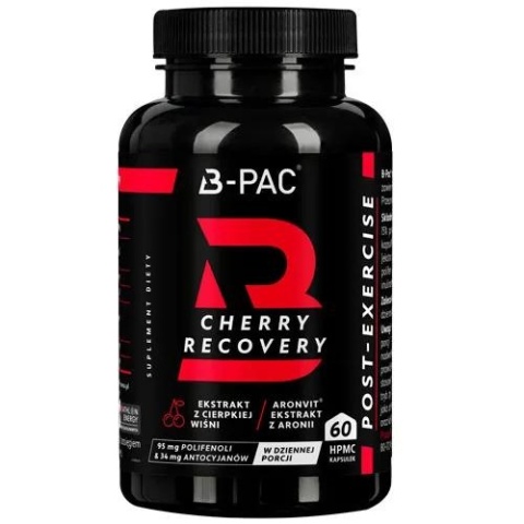 Aronpharma B-PAC ® Cherry Recovery cierpka wiśnia i aronia 60 kapsułek Aronpharma B-PAC ® Cherry Recovery cierpka wiśnia i aronia 60 kapsułek