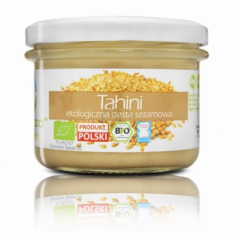 BIOFOOD Tahina masło sezamowe BIO 180 g BIOFOOD Tahina masło sezamowe BIO 180 g