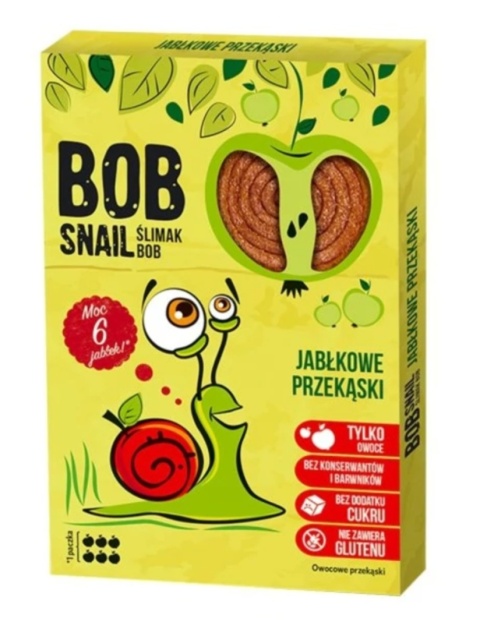 BOB SNAIL Przekąska jabłkowa 60 g BOB SNAIL Przekąska jabłkowa 60 g